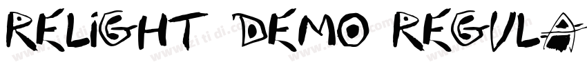 Relight Demo Regula字体转换